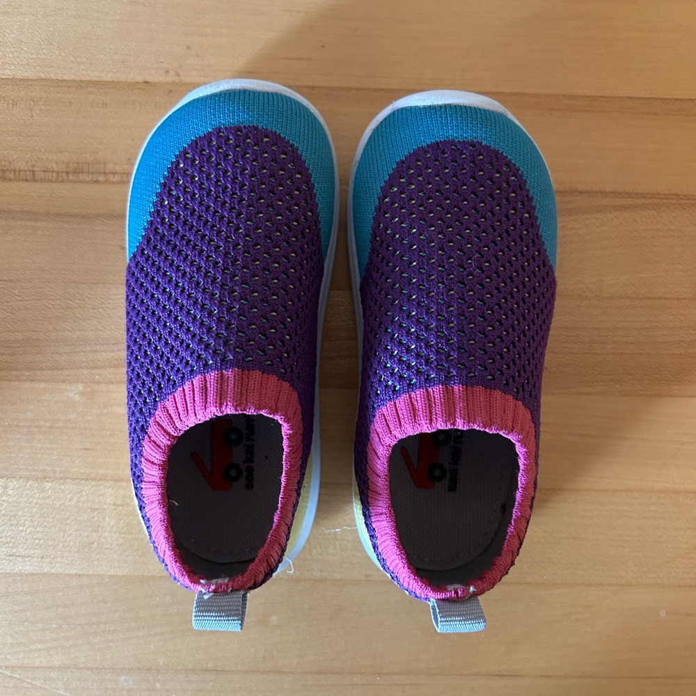 Size 7 SEE KAI RUN Ryder Knit FlexiRun toddler shoes
